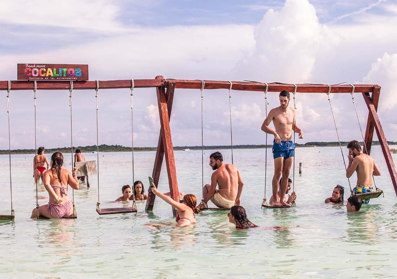 Che Bacalar Hostel & Bar Adults Only Bagian luar foto