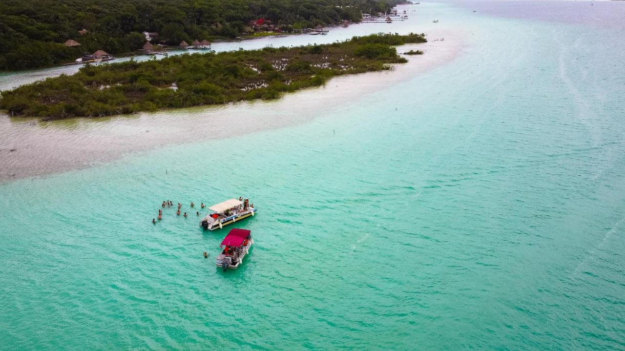 Che Bacalar Hostel & Bar Adults Only Bagian luar foto