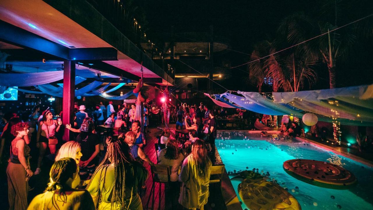 Che Bacalar Hostel & Bar Adults Only Bagian luar foto